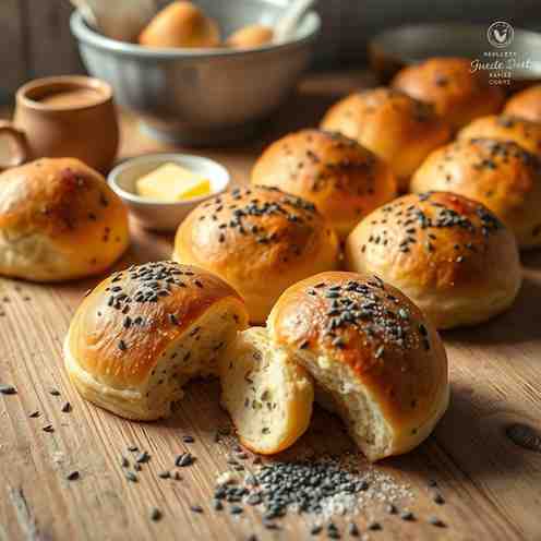 Bake Perfect Poppy Seed Rolls - Easy Kūčiukai Recipe